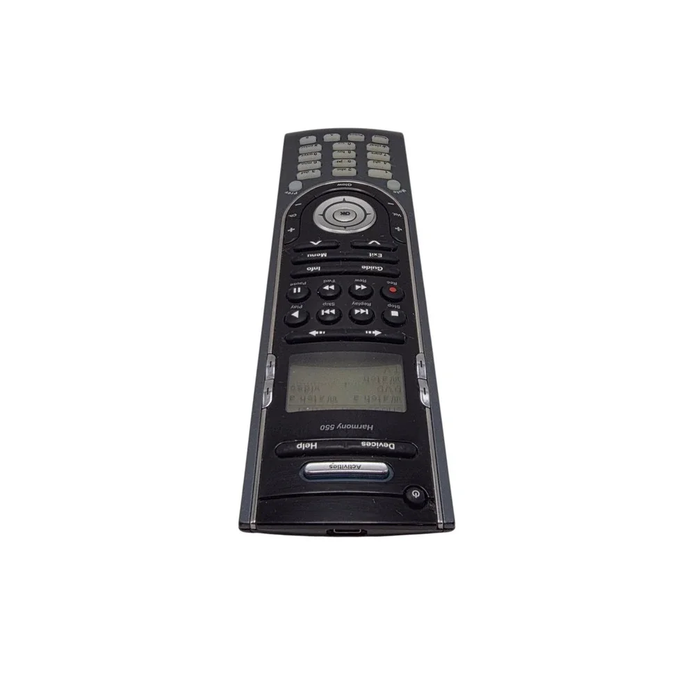 Logitech Harmony 550 Universal Remote Control Multi-Device IR Programmable READ